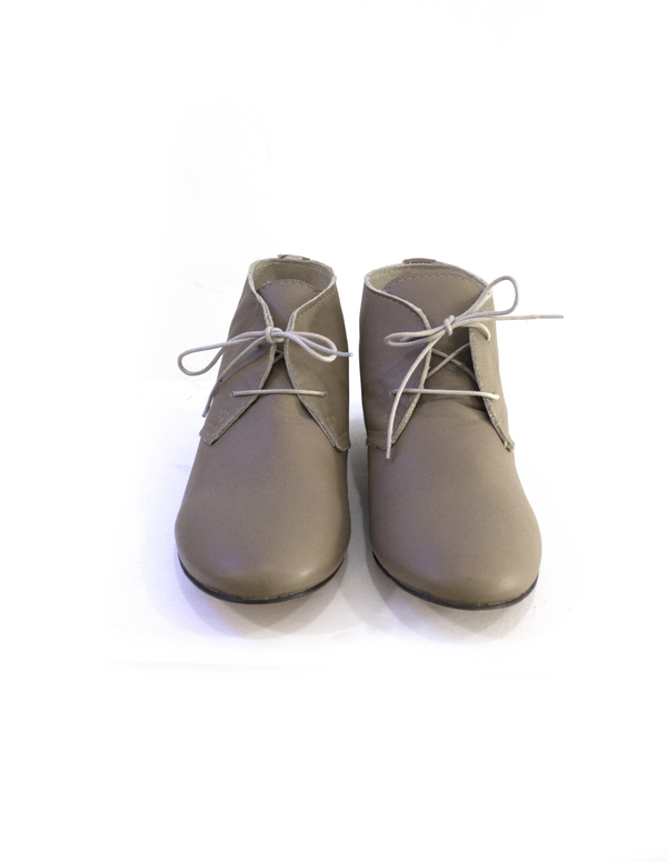 Anniel Scarpa Polka Shoe Natural Anniel Scarpa Polka Shoe Natural