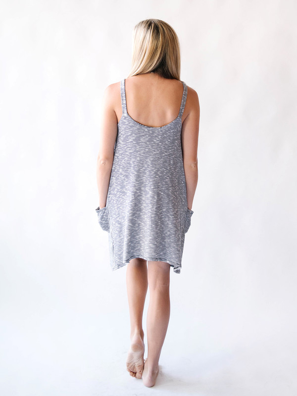 Bella Luxx Cliff Stripe Pocket Dress Bella Luxx Cliff Stripe Pocket Dress