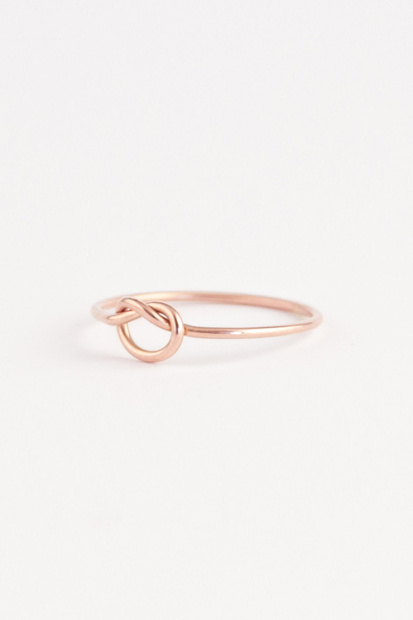 Emi Grannis Knot Ring 14k Rose Gold Emi Grannis Knot Ring 14k Rose Gold