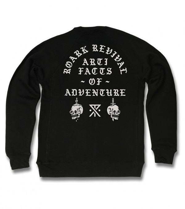 Men's Roark Revival Cursed Artifacts Crew Fleece Men's Roark Revival Cursed Artifacts Crew Fleece
