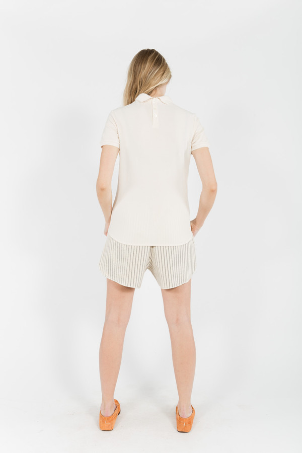 Maison Kitsune Embroidered Polo Maison Kitsune Embroidered Polo