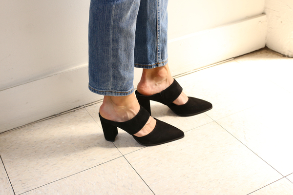 Intentionally Blank MISSY BLACK SUEDE Intentionally Blank MISSY BLACK SUEDE
