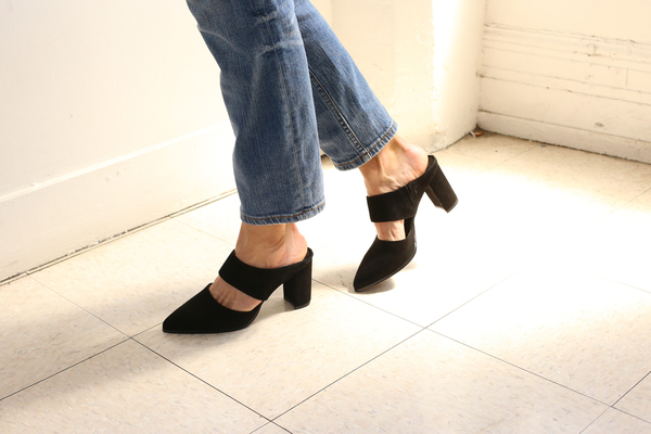 Intentionally Blank MISSY BLACK SUEDE Intentionally Blank MISSY BLACK SUEDE