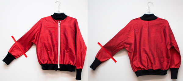 Alexa Stark Red Silk Bomber PRE-ORDER ONLY Alexa Stark Red Silk Bomber PRE-ORDER ONLY