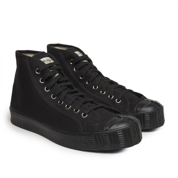 Unisex Spalwart Cotton Special Mid Sneaker - Black Unisex Spalwart Cotton Special Mid Sneaker - Black