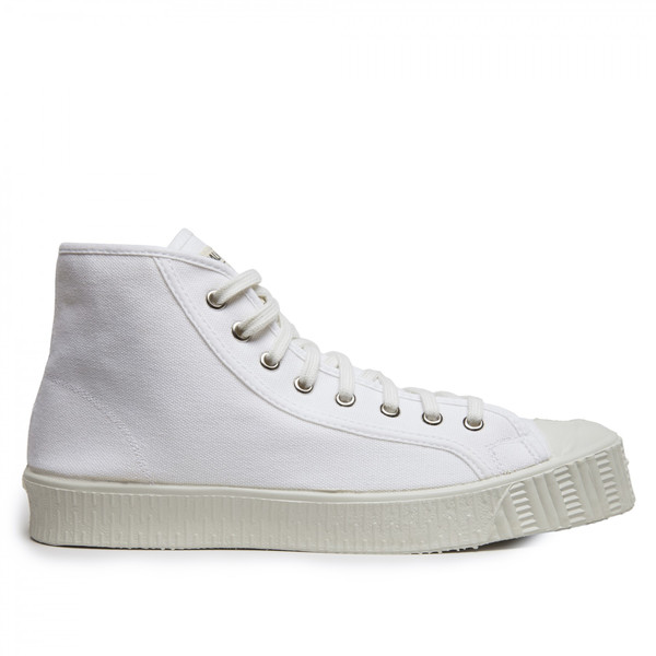 Unisex Spalwart Cotton Special Mid Sneaker - White Unisex Spalwart Cotton Special Mid Sneaker - White