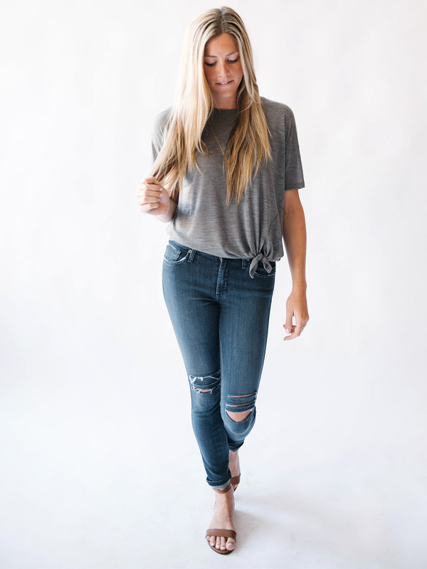 Bella Luxx Tissue Slub Tee Bella Luxx Tissue Slub Tee
