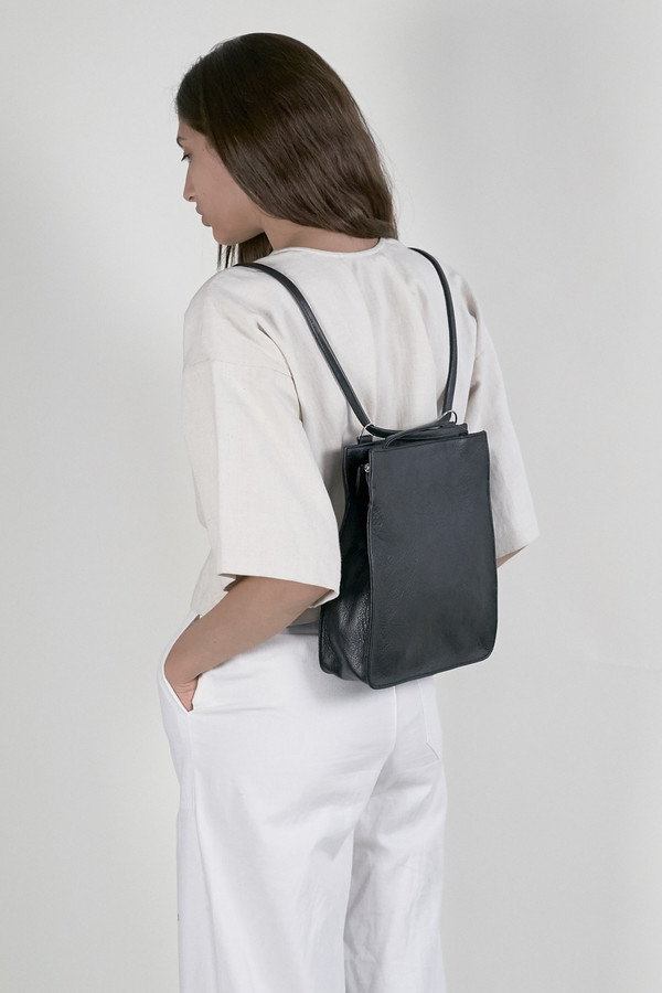 Clyde Best Bag in Black Leather Clyde Best Bag in Black Leather