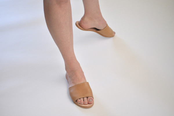The Palatines Shoes Caelum Slide Sandal - Tan The Palatines Shoes Caelum Slide Sandal - Tan