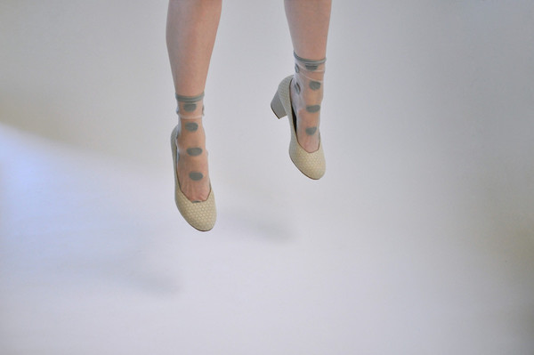 The Palatines Shoes Saturo Pump - Beige Hex Leather The Palatines Shoes Saturo Pump - Beige Hex Leather