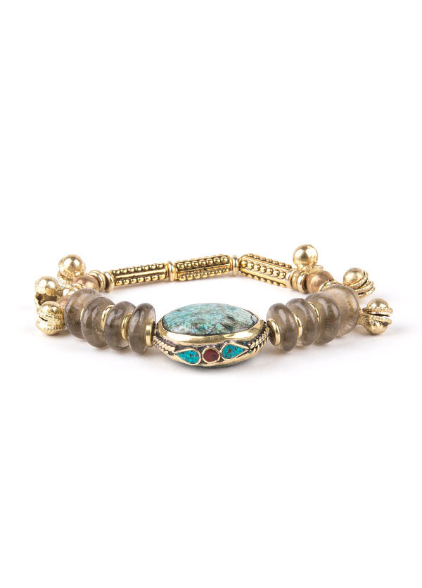 Vanessa Mooney - The Ocean Sky Bracelet in Gold Vanessa Mooney - The Ocean Sky Bracelet in Gold