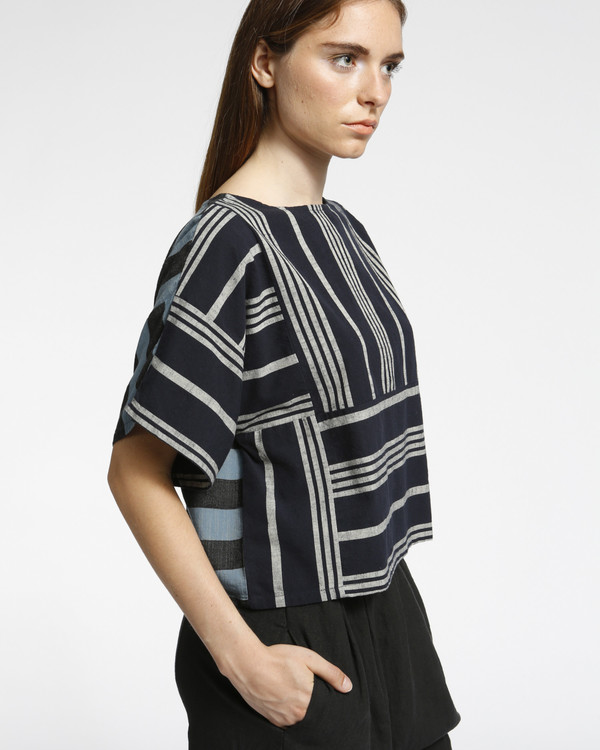 Ace & Jig Clarke top in Selvedge Ace & Jig Clarke top in Selvedge
