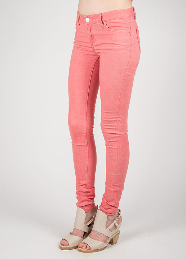 Williamsburg Garment Company - Bedford Ave Skinny in Coral Williamsburg Garment Company - Bedford Ave Skinny in Coral