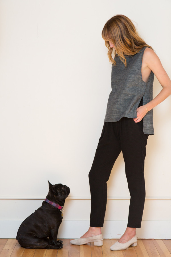 Ozma Pleated Drape Pants Ozma Pleated Drape Pants