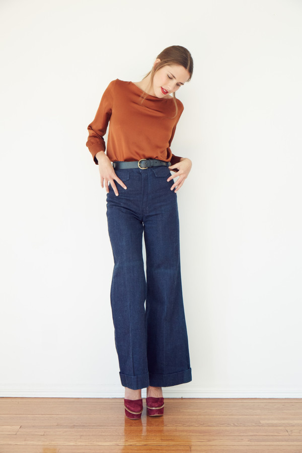 BETWEEN TEN Alpine Blouse - Rust BETWEEN TEN Alpine Blouse - Rust