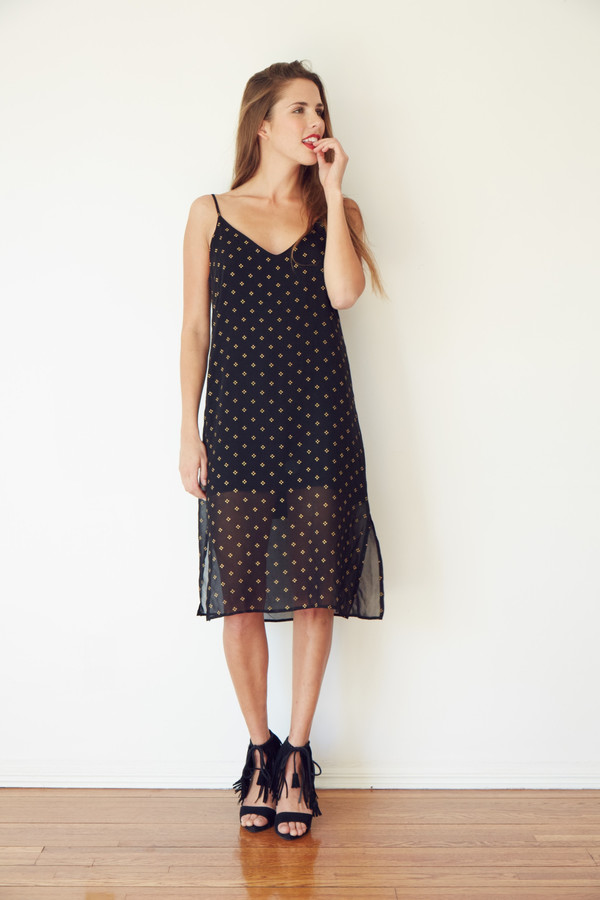 Francoise Dress - Black + Gold Francoise Dress - Black + Gold