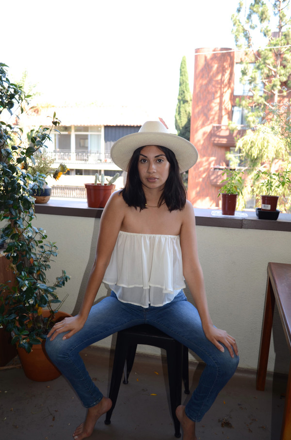 BETWEEN TEN Montana Top - White Silk BETWEEN TEN Montana Top - White Silk