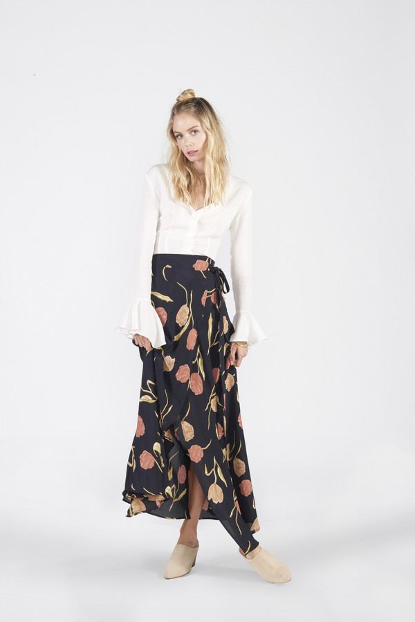 Siena Wrap Skirt - Tulip Siena Wrap Skirt - Tulip