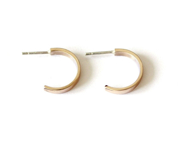 Small Open Hoops Small Open Hoops
