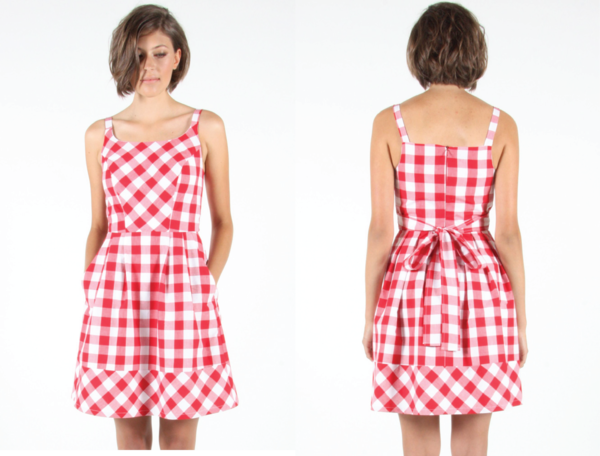 Birds of North America Firecrown Dress (Red) POP-UP SALE Birds of North America Firecrown Dress (Red) POP-UP SALE
