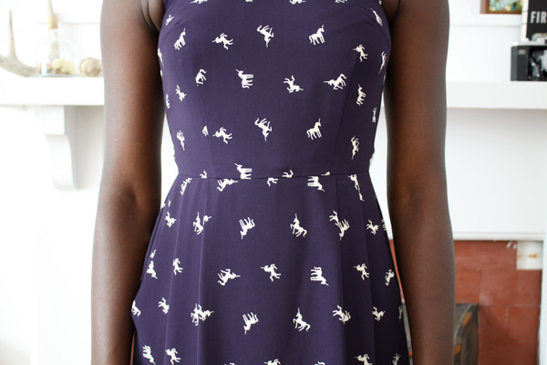 Birds of North America Huet Huet Dress (Unicorns) POP-UP SALE Birds of North America Huet Huet Dress (Unicorns) POP-UP SALE