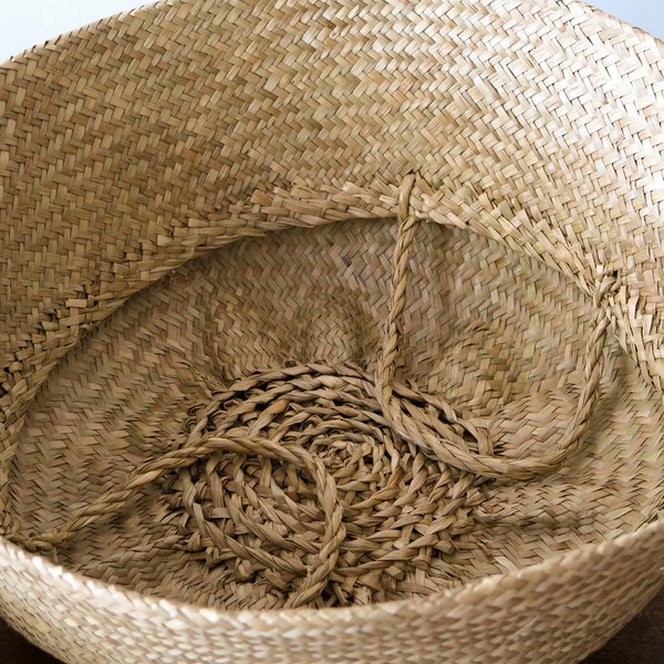 Roost large convertible seagrass basket Roost large convertible seagrass basket