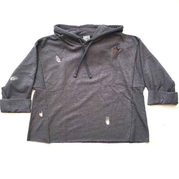 OBEY - SIGN LANGUAGE HOODIE - DUSK OBEY - SIGN LANGUAGE HOODIE - DUSK