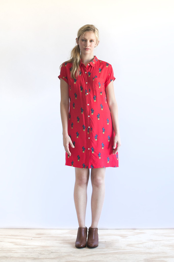 Bridge & Burn Loren Cactus Print Bridge & Burn Loren Cactus Print