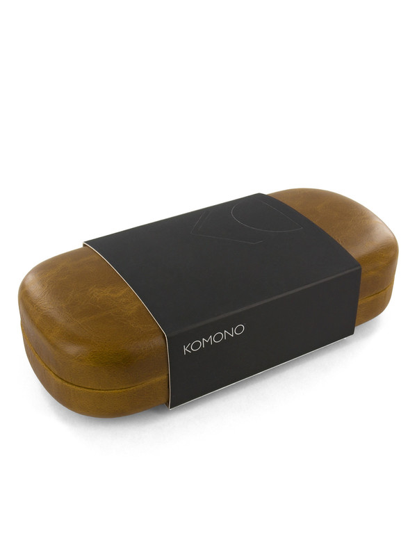 Komono Clement Sunglasses Tortoise Silver Metal Komono Clement Sunglasses Tortoise Silver Metal