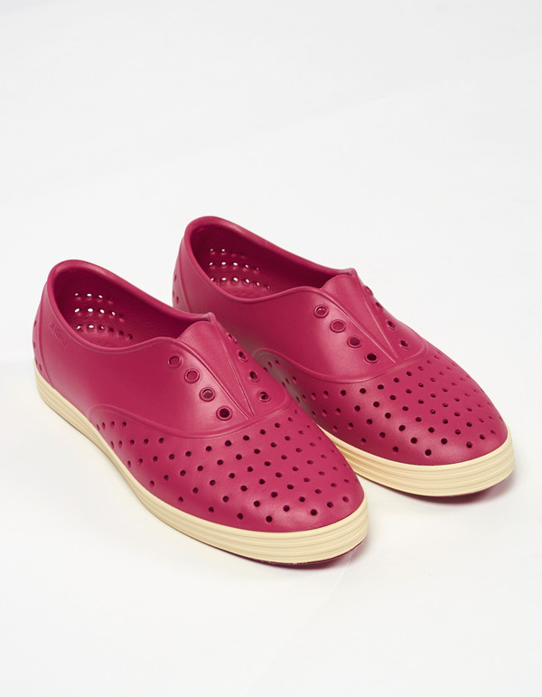Native Shoes Native Jericho Raspberry Red Bone White Native Shoes Native Jericho Raspberry Red Bone White
