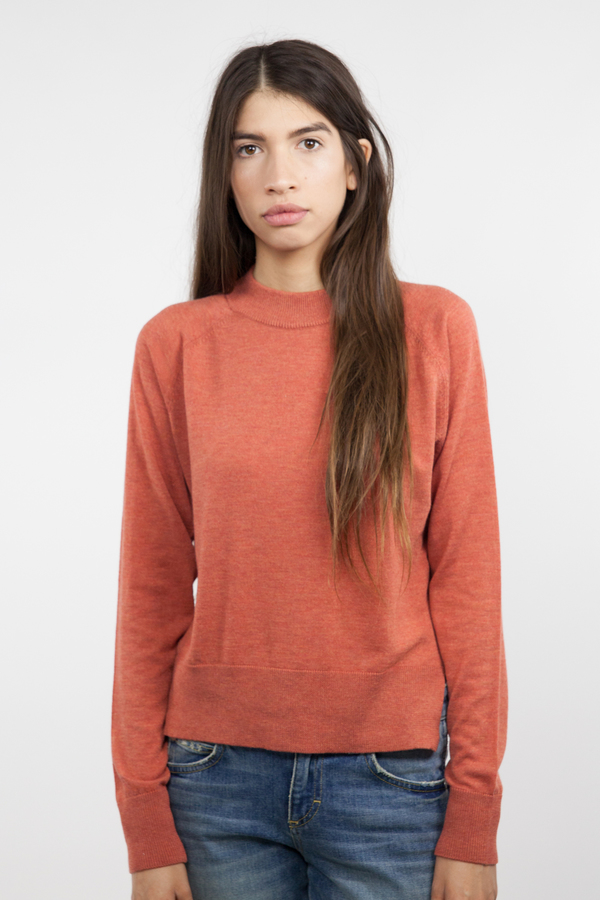 Just Female Neptune Knit - Marsala Red Just Female Neptune Knit - Marsala Red