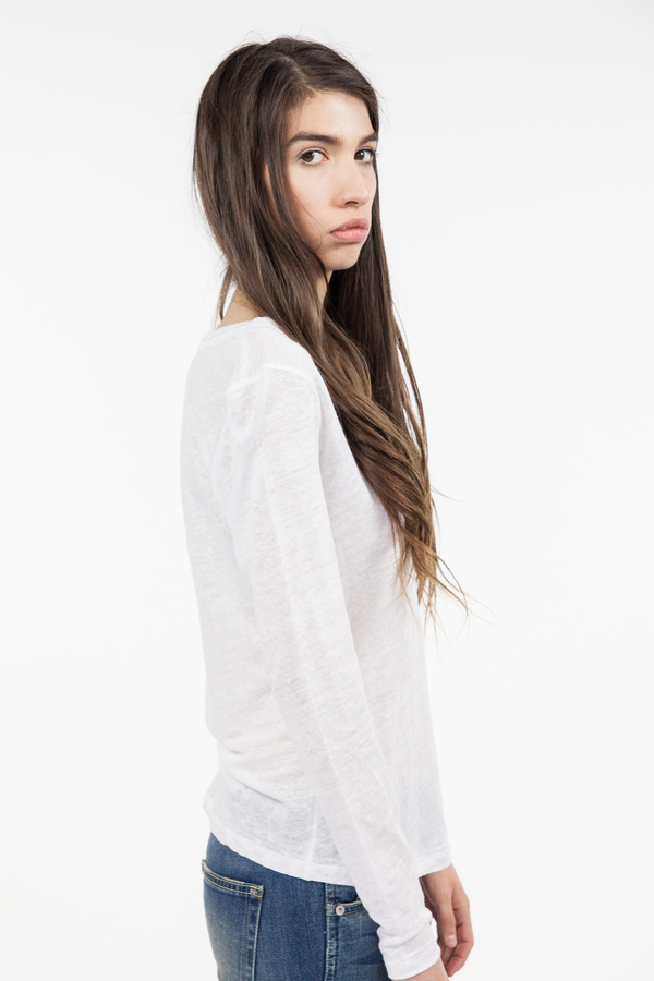 Just Female Journey Blouse - White Just Female Journey Blouse - White