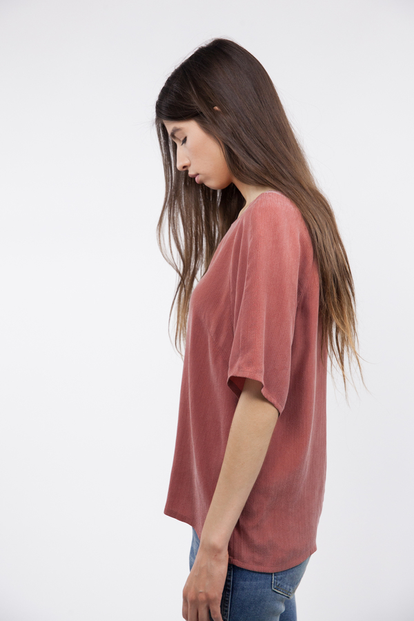 Just Female Orion Blouse - Marsala Red Just Female Orion Blouse - Marsala Red