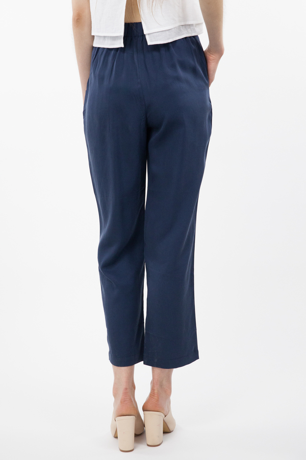 7115 by Szeki Tapering Trouser - Navy 7115 by Szeki Tapering Trouser - Navy