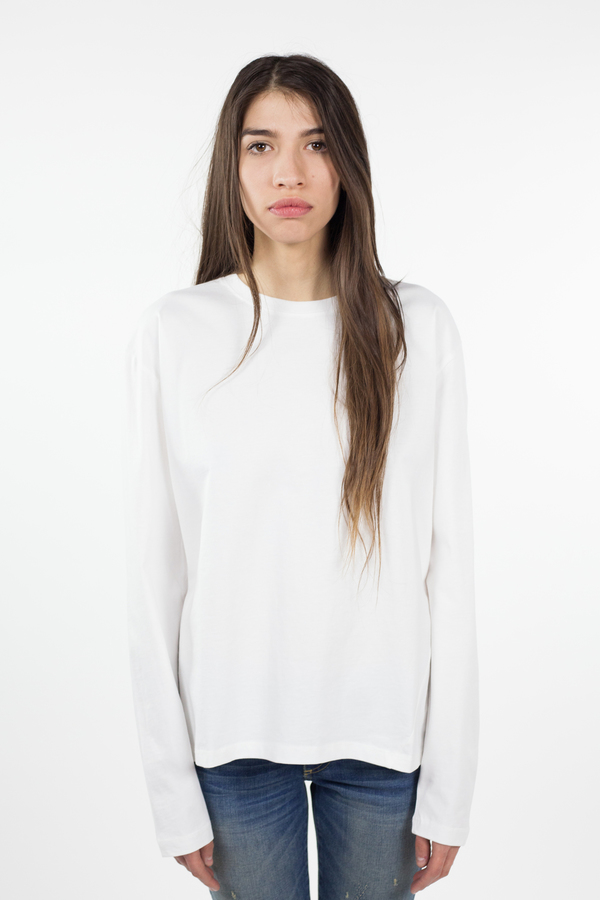 Kowtow Building Block Boyfriend Top - White Kowtow Building Block Boyfriend Top - White