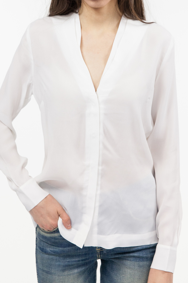 Just Female Mentor Shirt - White Just Female Mentor Shirt - White