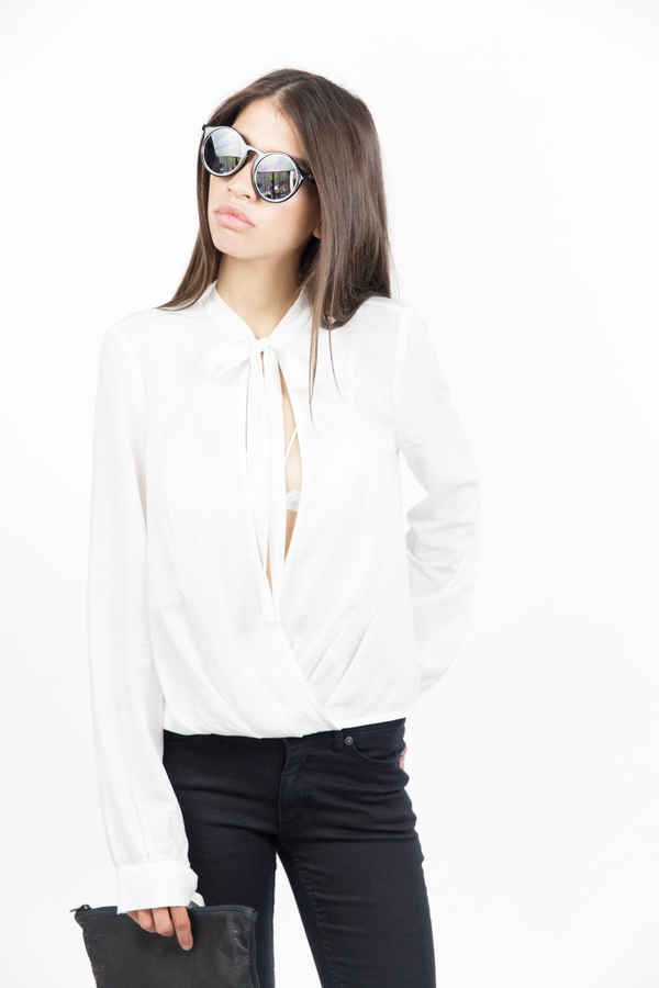 Bec & Bridge The Sherrif Shirt - Ivory Bec & Bridge The Sherrif Shirt - Ivory