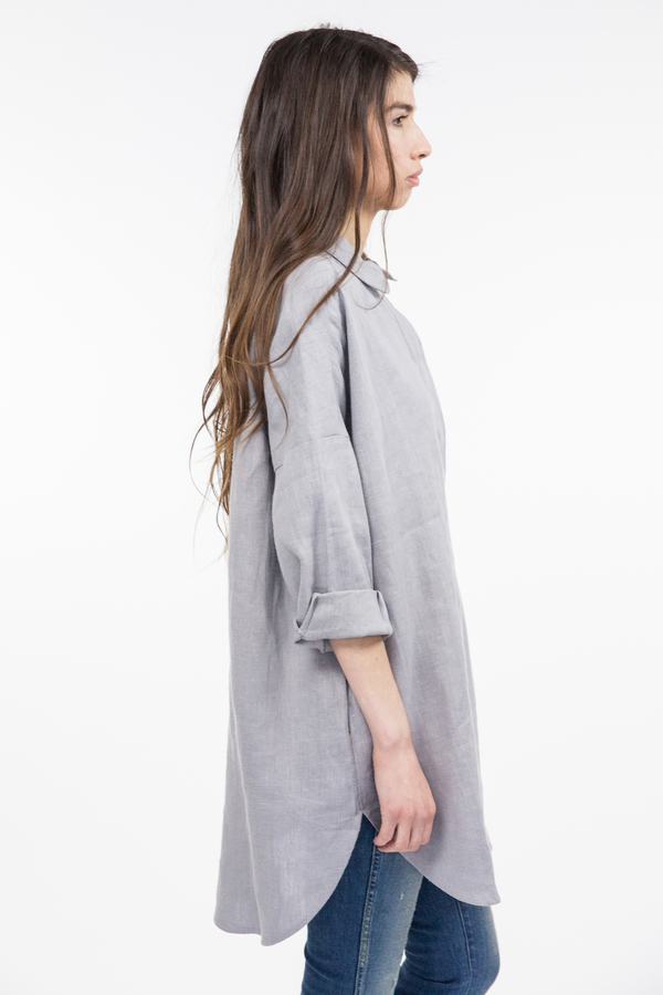 Priory Ssan Tunic - Blue Grey Priory Ssan Tunic - Blue Grey