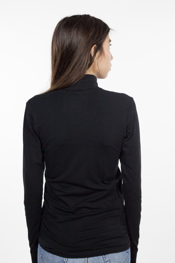 Kowtow Building Block Turtleneck Top - Black Kowtow Building Block Turtleneck Top - Black