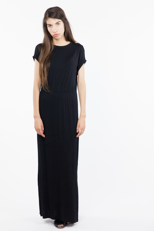 Just Female Sofia Maxi Dress - Black Just Female Sofia Maxi Dress - Black