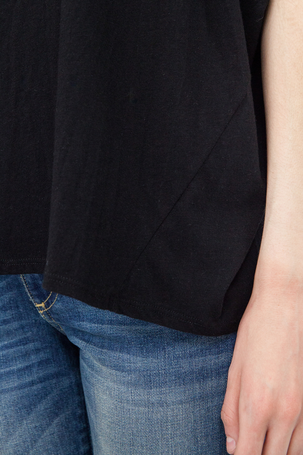 Kowtow Building Block Oversize Top - Black Kowtow Building Block Oversize Top - Black