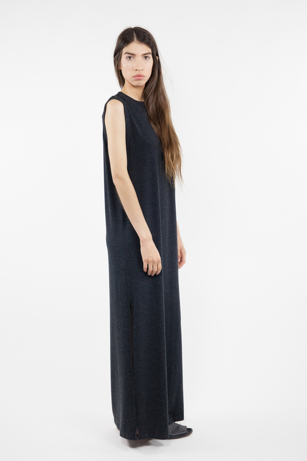 Just Female Lincoln Dress - Anthracite Just Female Lincoln Dress - Anthracite