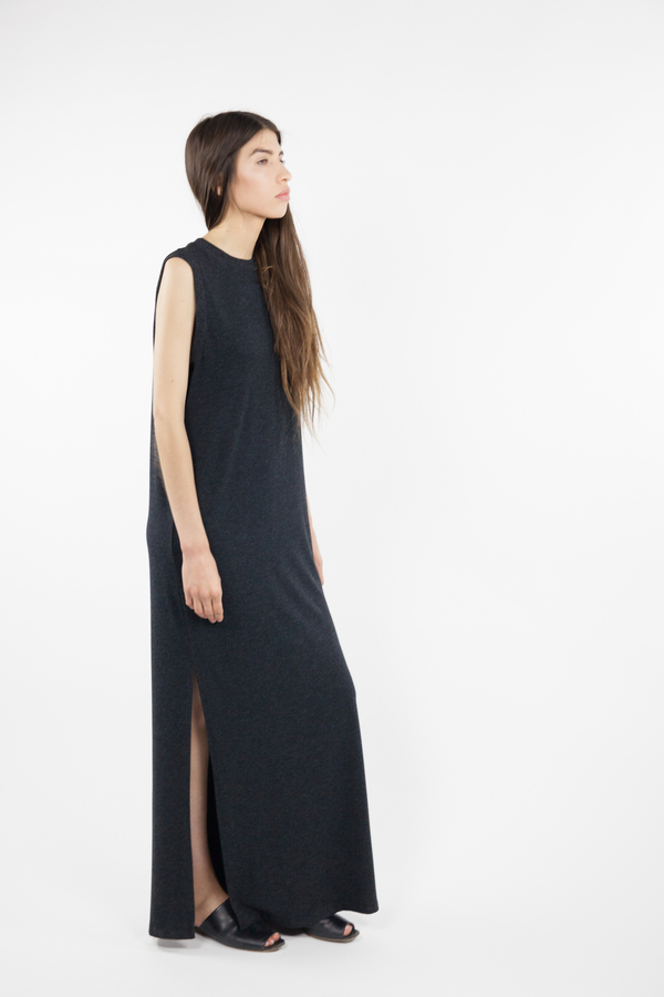 Just Female Lincoln Dress - Anthracite Just Female Lincoln Dress - Anthracite