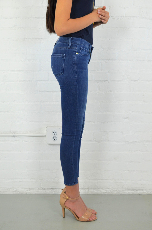 FRAME Denim Frame Le Skinny de Jeanne Crop Sunnyside FRAME Denim Frame Le Skinny de Jeanne Crop Sunnyside