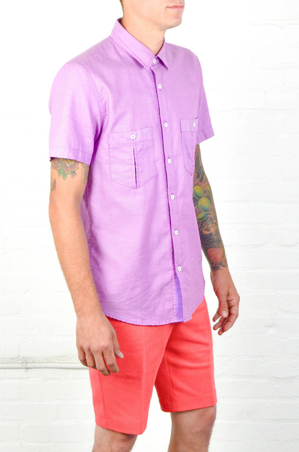 Men's Mr. Turk Violet Devon Shirt Men's Mr. Turk Violet Devon Shirt