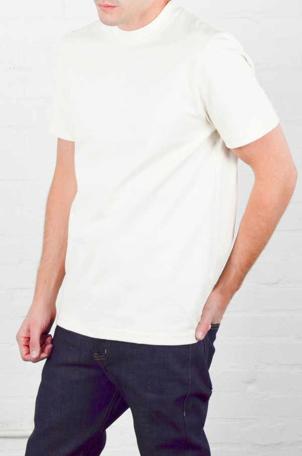Men's Welcome Stranger Natural 8 oz Bison Pocket Tee Men's Welcome Stranger Natural 8 oz Bison Pocket Tee
