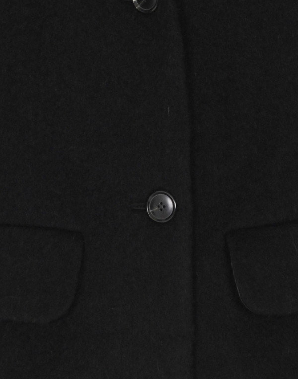Naja Lauf - Black Mohair Malin Coat Naja Lauf - Black Mohair Malin Coat