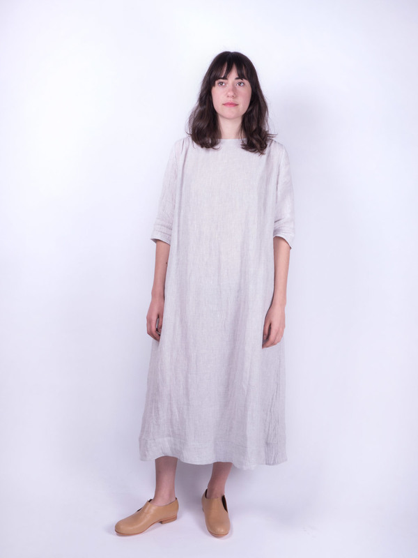 Sunja Link Gathered Back Yoke Dress Sunja Link Gathered Back Yoke Dress