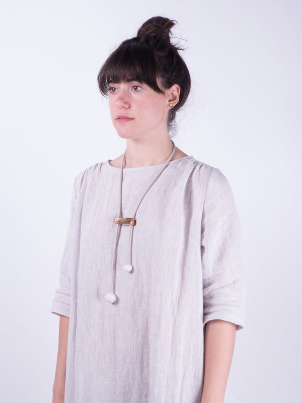 Jujumade Note Necklace Jujumade Note Necklace
