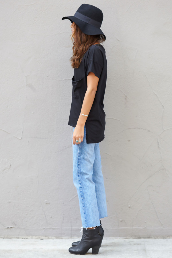 Bobi Scoop Neck T Shirt Bobi Scoop Neck T Shirt
